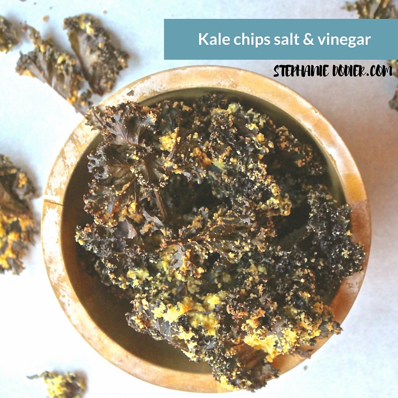 salt and vinegar kale chips