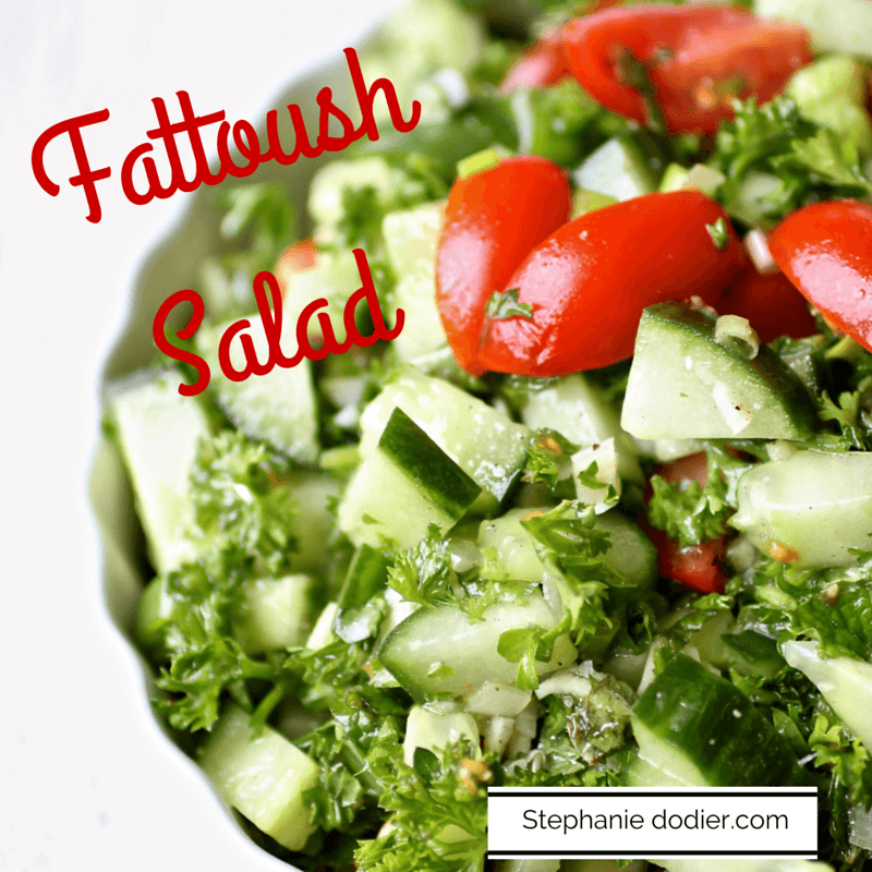 fattoush salad recipe