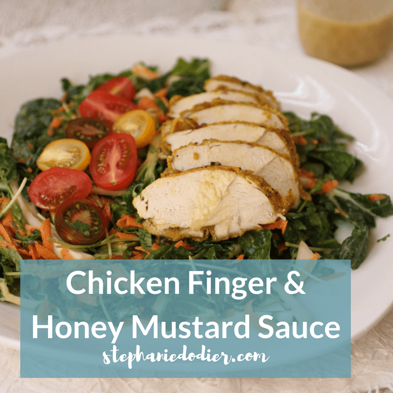 healthy chicken finger recipe