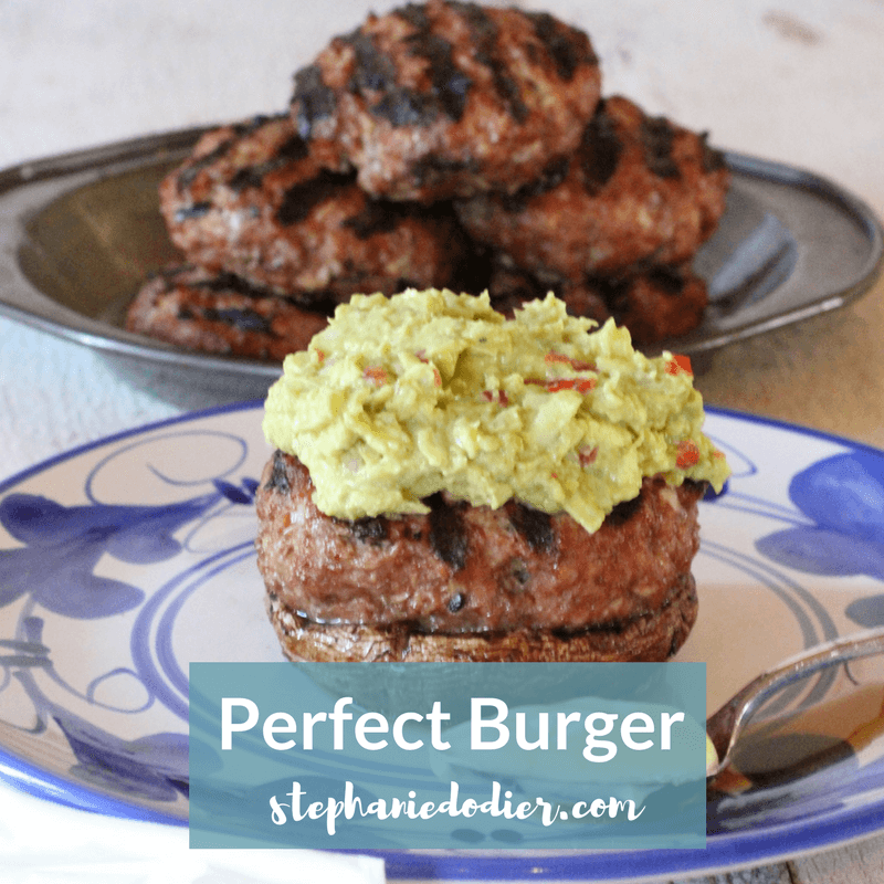 the perfect healthy hamburger recipe