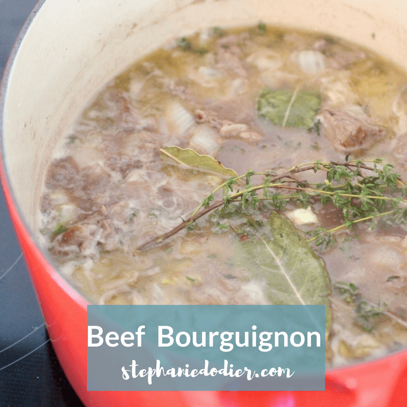 Easy Beef Bourguignon recipre