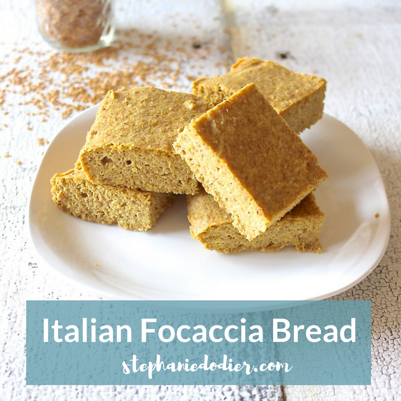 Italian focaccia bread recipe