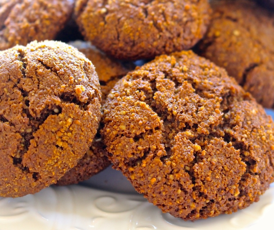 Healthy Baking - Chewy Molasses Cookies