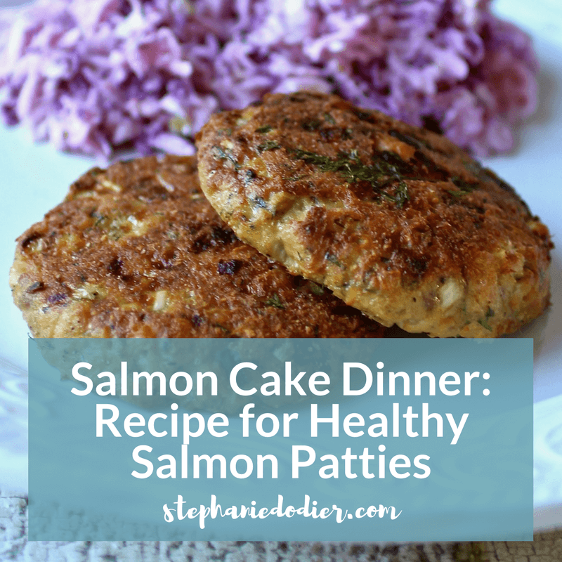 Recipe for Healthy Salmon Patties-Title