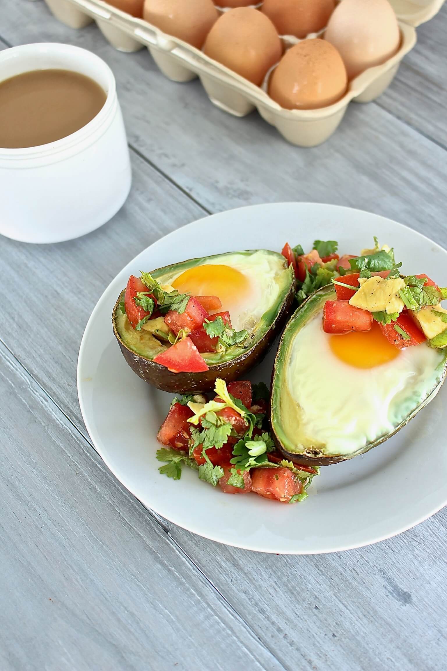 Breakfast Egg Avocado Cup Recipe - 1