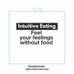 Cope with feelings without food