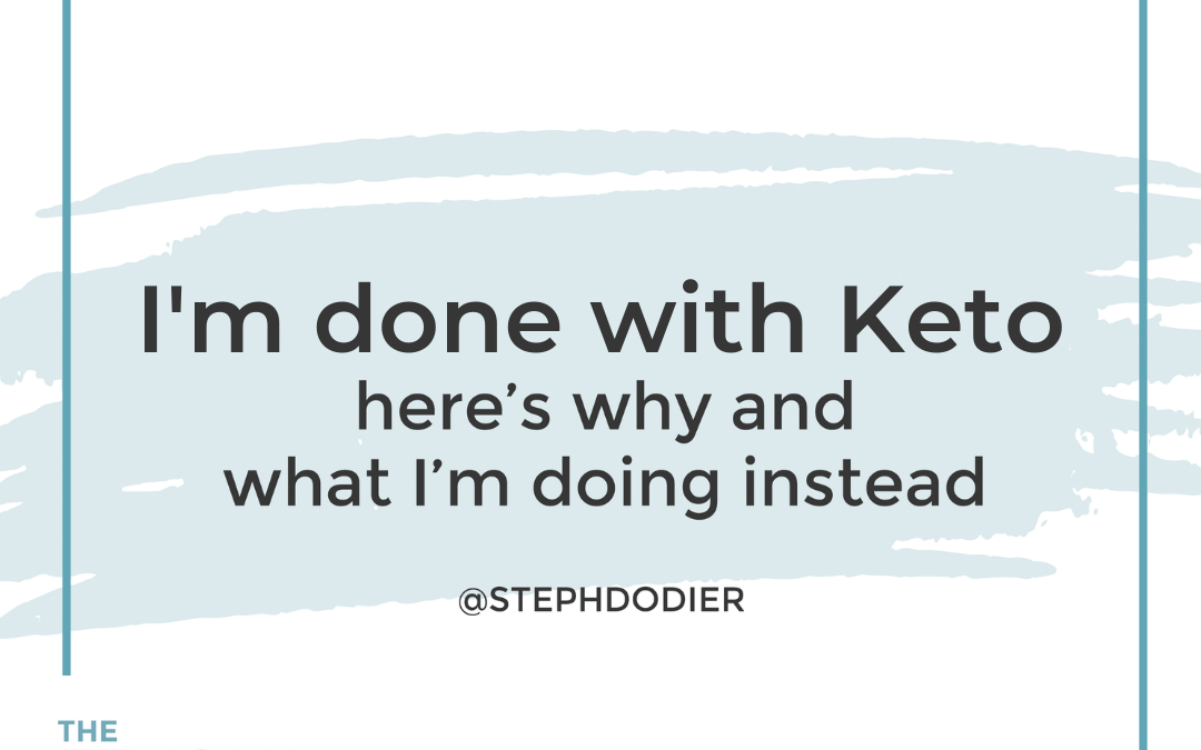 187: I’m Done with Keto – She’s Beyond The Food Chapter 3