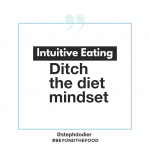 Ditch the Diet Mindset