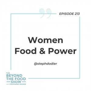 213-Women Food and Power -Stephanie Dodier
