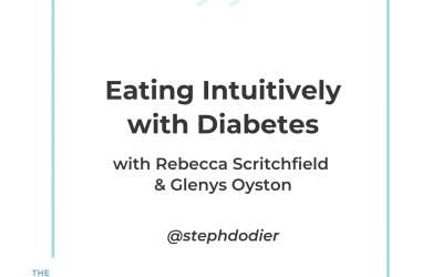 229 – Eating Intuitively with Diabetes with Rebecca Scritchfield & Glenys Oyston