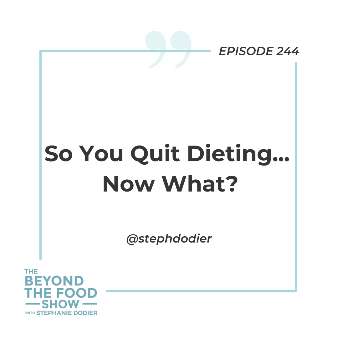 Quit Dieting