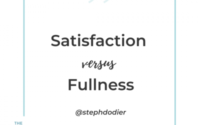 259-Satisfaction versus Fullness