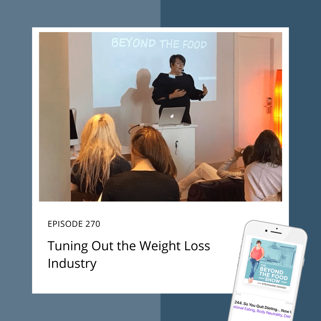 Tuning out the weight loss industry