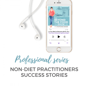 Non-Diet Practitioners Success Stories