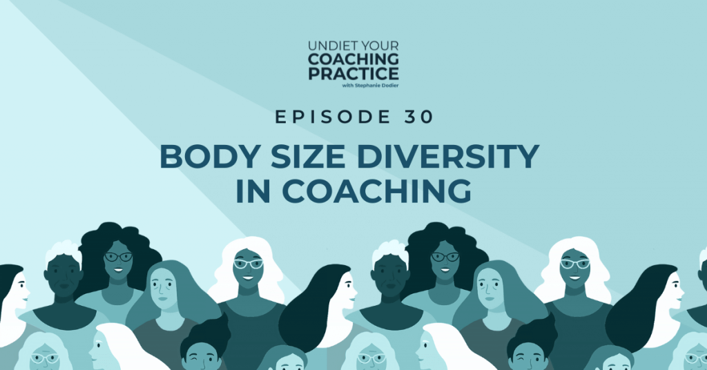 Body size diversity in coaching