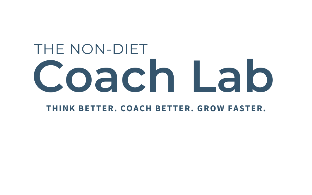 Non-Diet Coach Lab