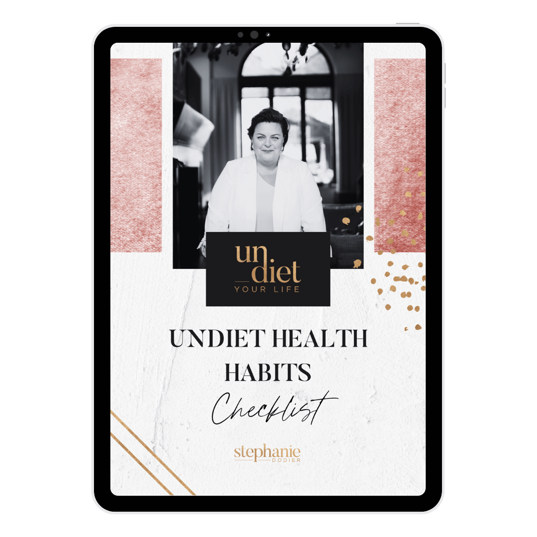 Undieted Health Habits Checklist