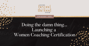 women coaching certification