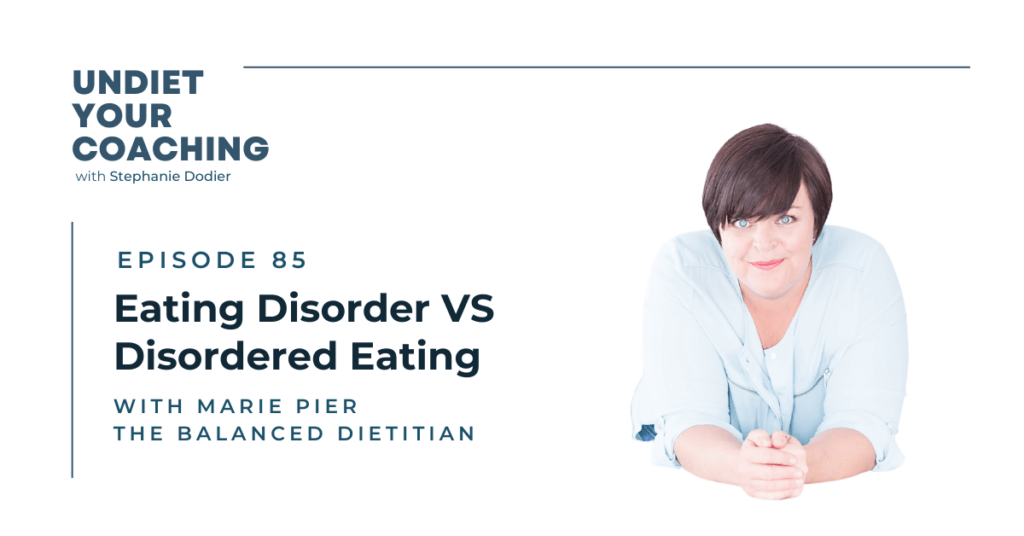 Eating Disorder VS Disordered eating