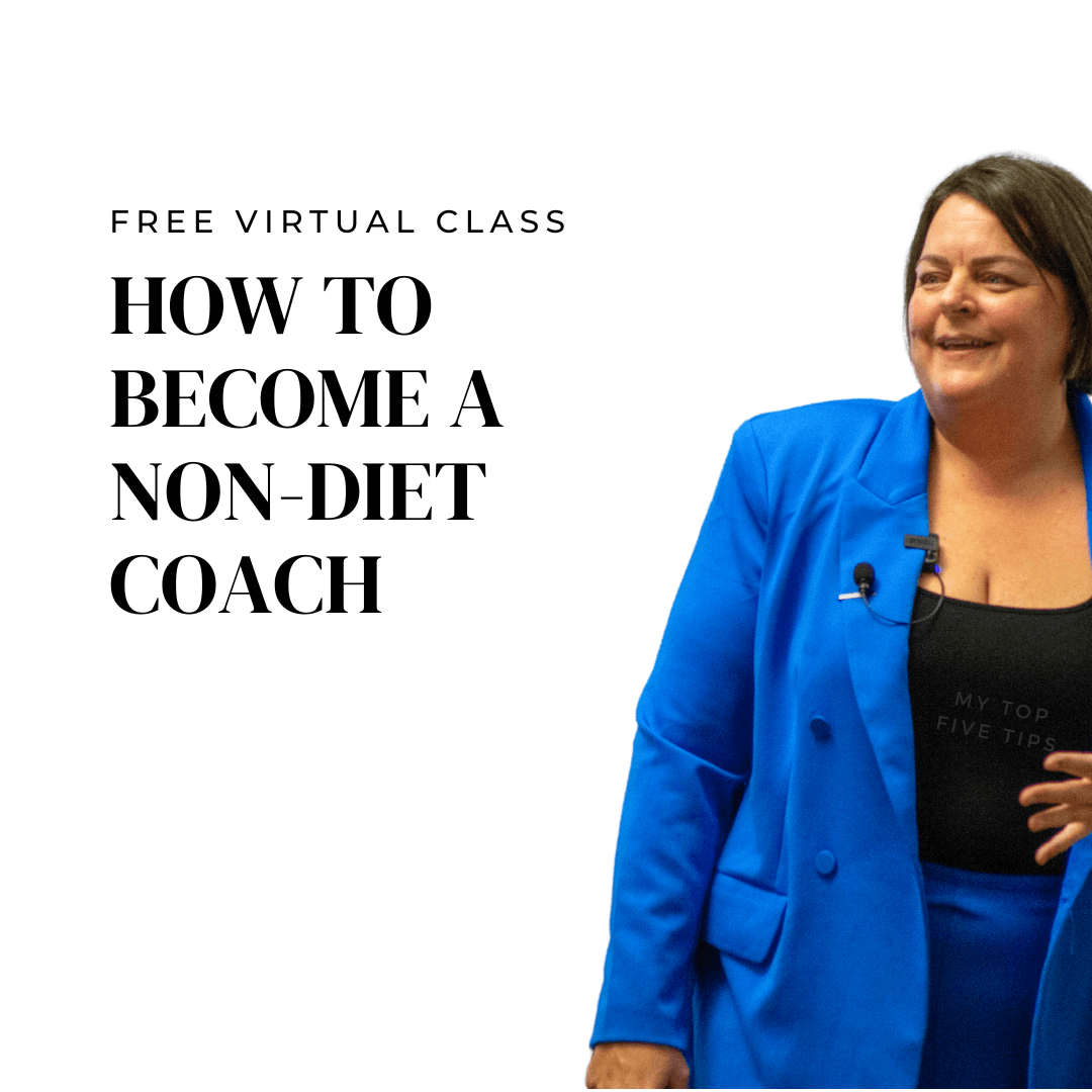 how to become a non-diet coach