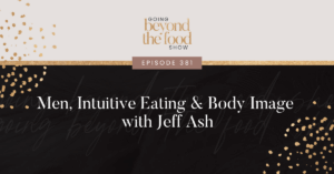 Men Intuitive eating & body image