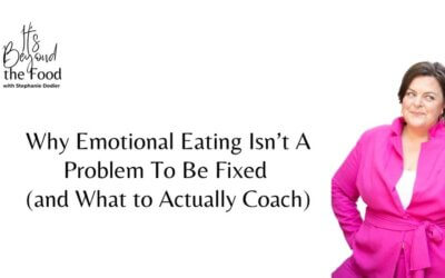 A Weight-Neutral Approach to Emotional Eating
