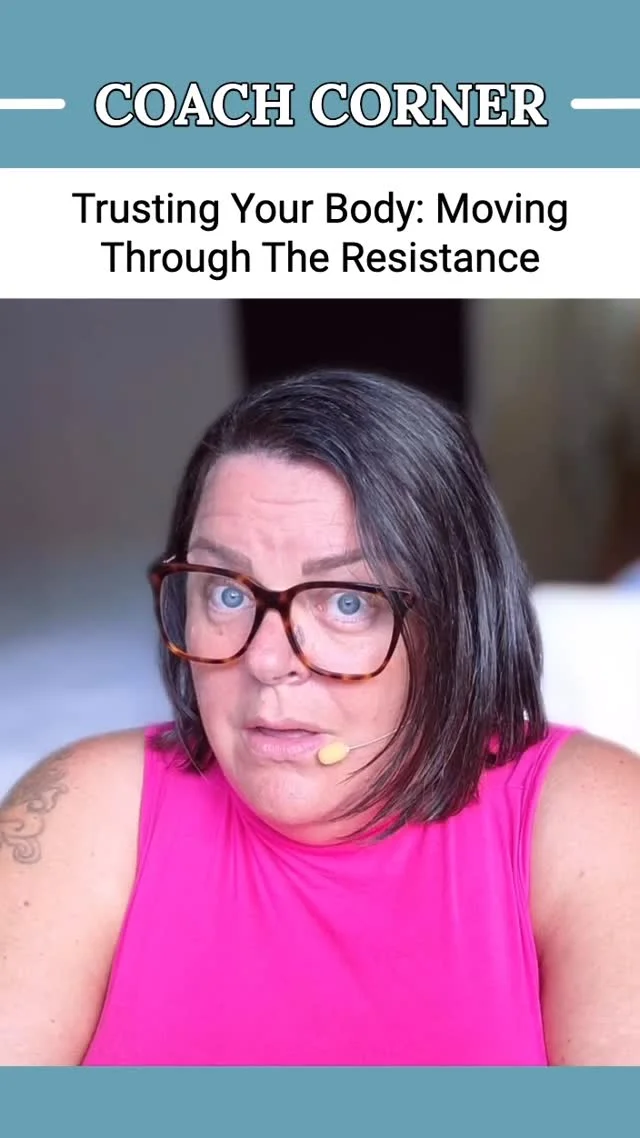 The continuum of self trust is build on consent…The medicine is helping your client normalizing the resistance to trusting their body so they can lean in to that feeling of resistance with self consent.If you want more short, practical trainings like this, grab free access to The Coach Corner VaultThe Coach Corner Vault is my on-demand library of over 50 live mini-trainings on mindset, body image, eating behavior, and business coaching.➡️Comment VAULT below and I’ll DM you the link to grab this free tool.Stephanie